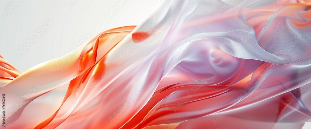 Fototapeta premium Abstract Flowing Banner, HD, Background Wallpaper, Desktop Wallpaper