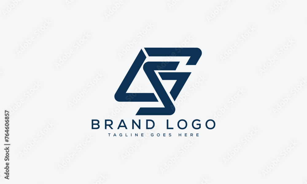letter CS logo design vector template design for brand. letter CS logo design vector template design for brand.