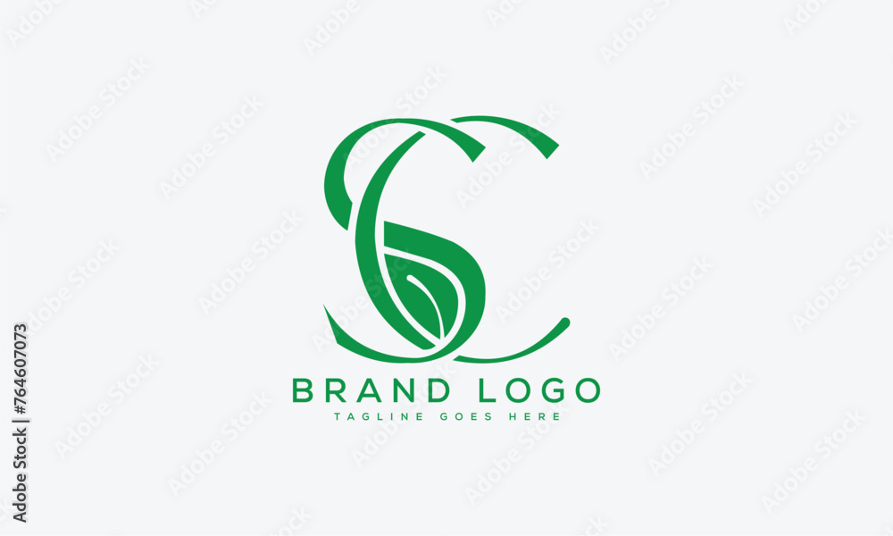 letter CS logo design vector template design for brand.
