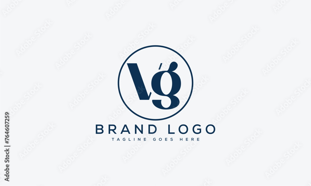 letter VG logo design vector template design for brand. letter VG logo design vector template design for brand.