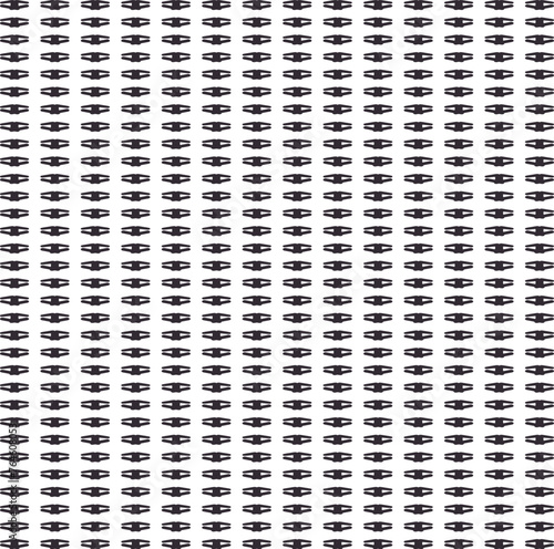 Symmetrical flat shapes form texture.