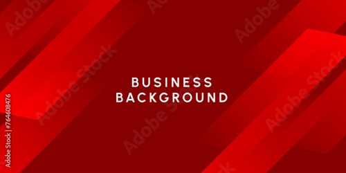 Dynamic fluid red geometric with colorful gradient background