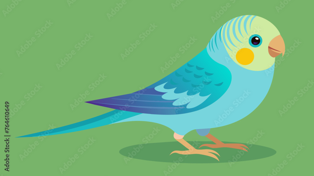 Captivating Lineolated Parakeet Vector Illustrations A Vibrant Visual Delight