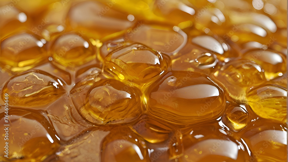 honey texture close up in the detail honey texture close up in the detail