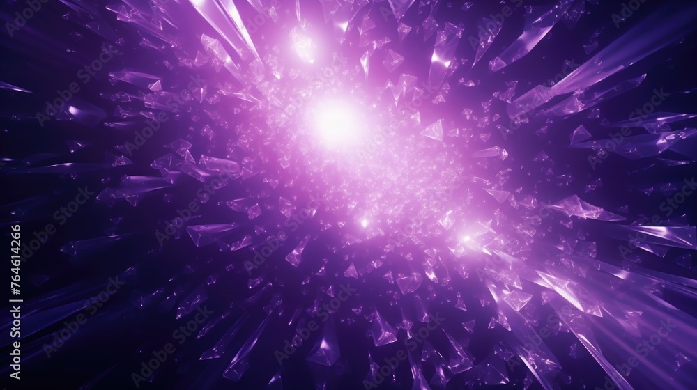 Cosmic Purple Explosion Cosmic Purple Explosion