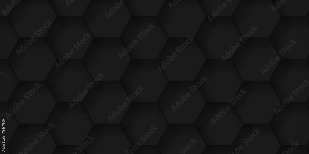 Hexagonal black background. Luxury black Pattern. Vector Illustration. 3D Futuristic abstract honeycomb mosaic black background. geometric mesh cell texture. modern futuristic wallpaper. Hexagonal black background. Luxury black Pattern. Vector Illustration. 3D Futuristic abstract honeycomb mosaic black background. geometric mesh cell texture. modern futuristic wallpaper.