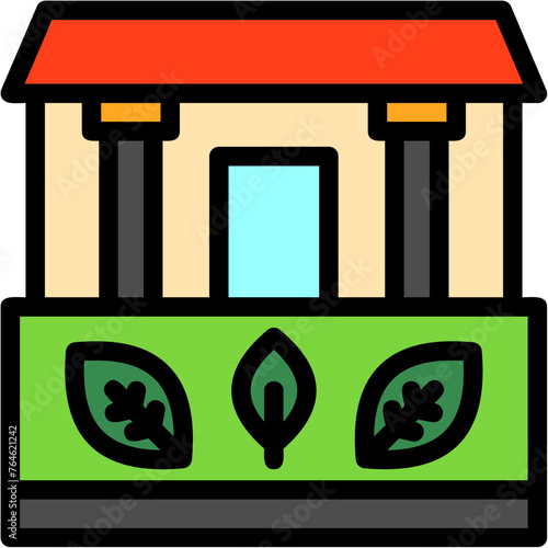 Courtyard Icon