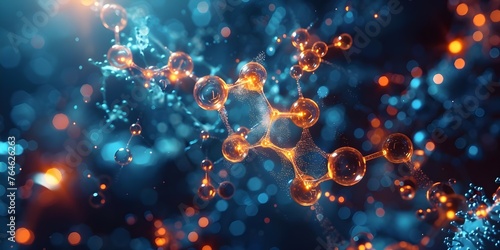 Exploring the Complex World of Chemistry Through Visual Molecular Representations and Techniques. Concept Chemistry, Visual Molecules, Molecular Representations, Chemical Techniques