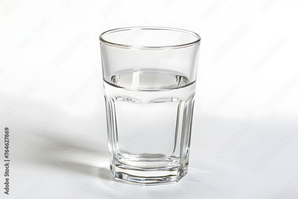 Water glass isolated on white background Water glass isolated on white background
