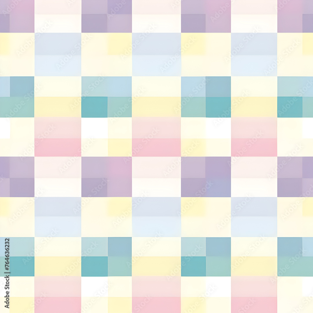 seamless pattern with squares    ,Ai generative   