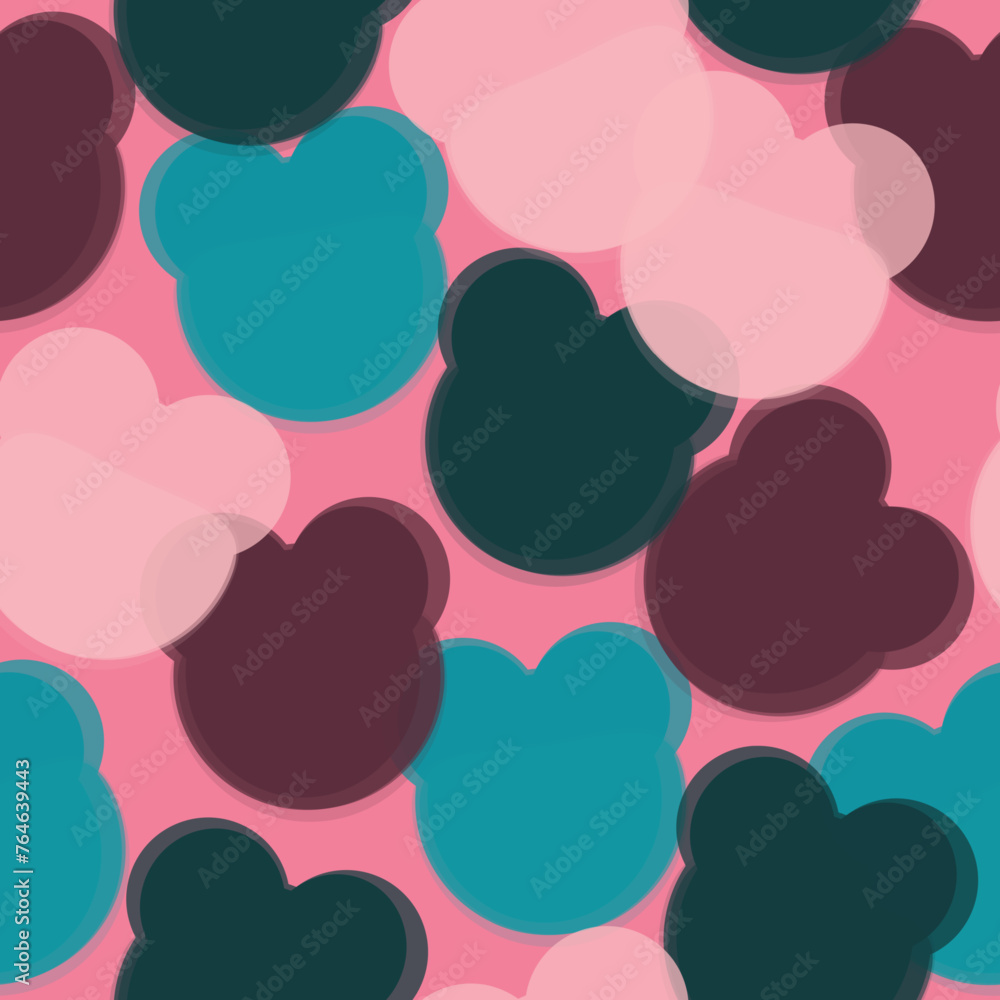 Pandas seamless pattern. Pandas seamless pattern.