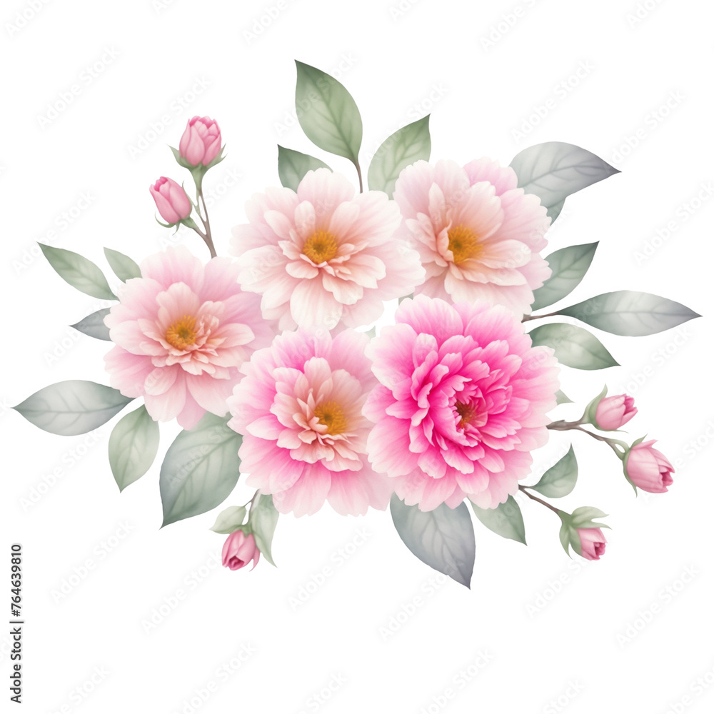 Fototapeta premium flower transparent background