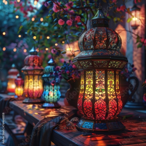 Ramadan Kareem background illustrations © MUS_GRAPHIC