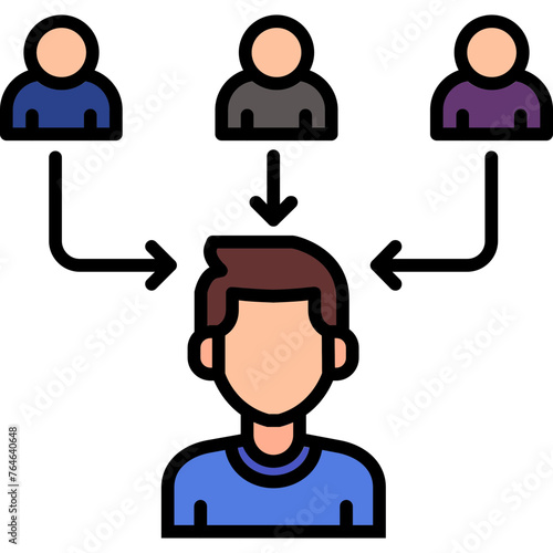 Group Influence Icon