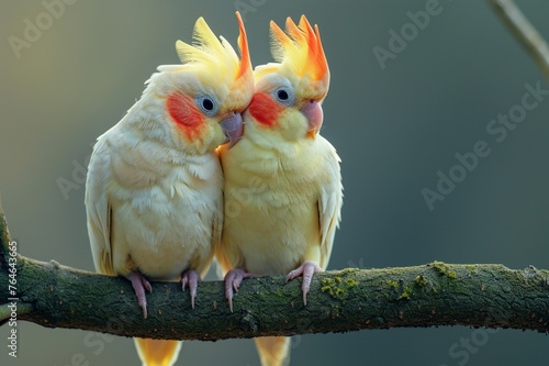 yellow crested cockatoo photo