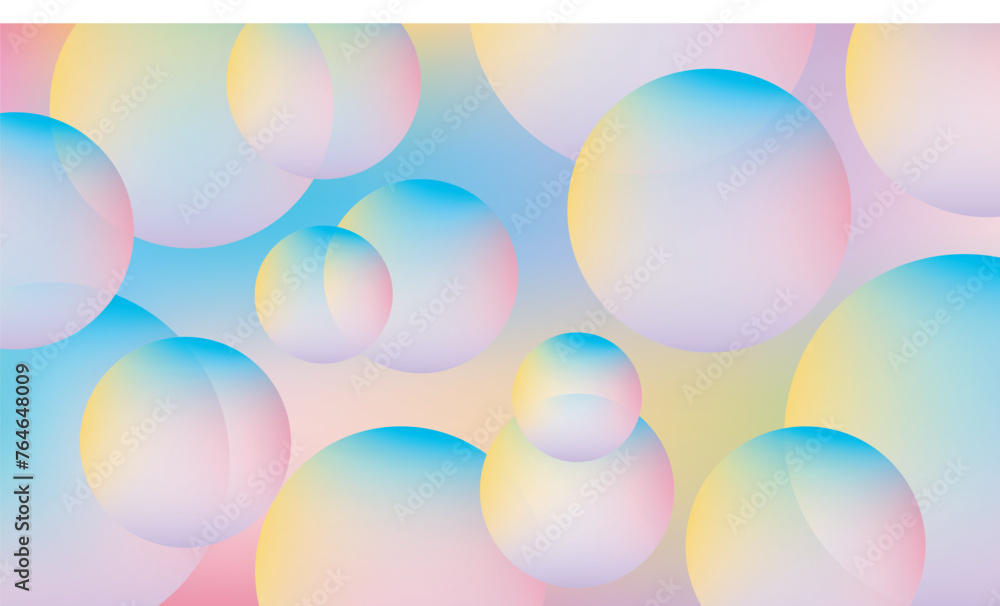 Colorful bubbles abstract background Colorful bubbles abstract background