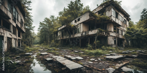 Nature's Takeover. Post-apocalyptic setting where nature prevails