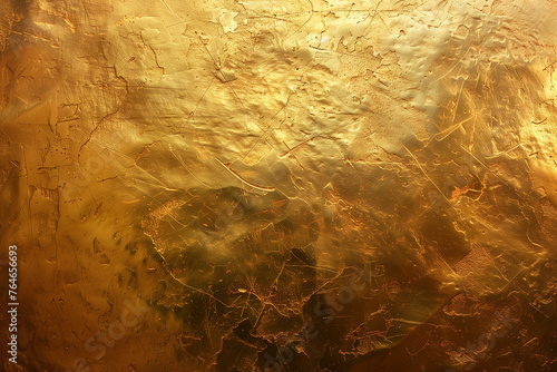 vintage gold old gold patina yellow texture background template abstract, gold background with cracks, metal texture