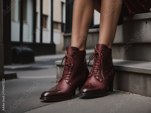 Pair of shoes on the floor