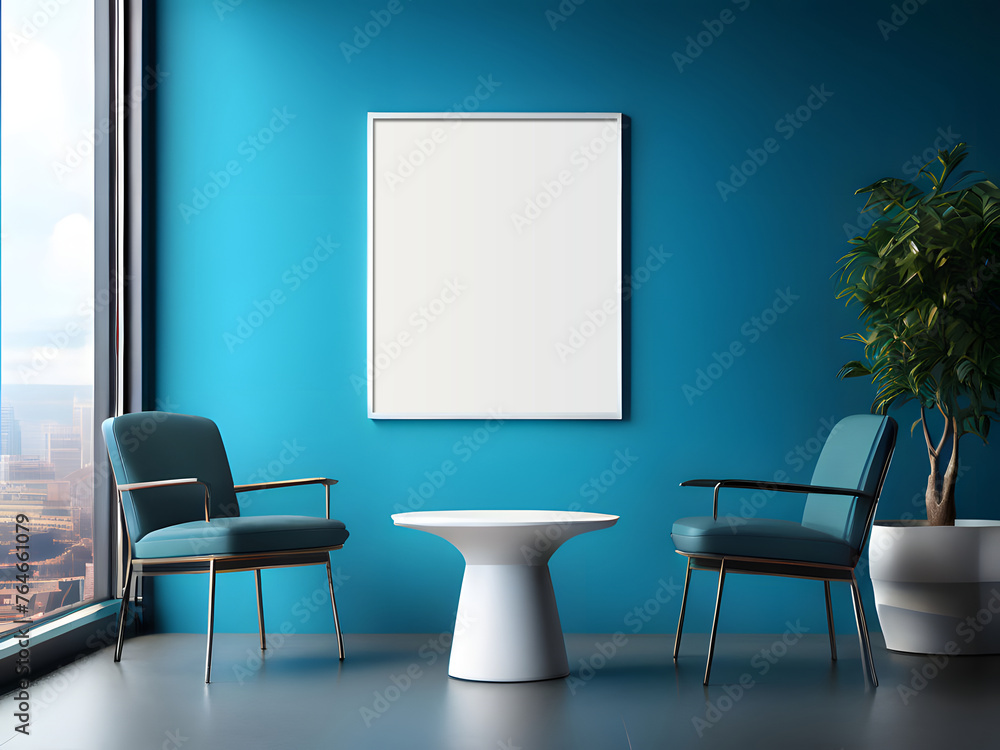 Corporate Indoor Poster Mockup Frame, Blank Frame Poster Mockup Corporate Indoor Poster Mockup Frame, Blank Frame Poster Mockup