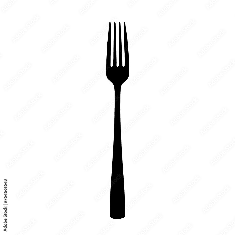 Fork icon isolated on white background. Fork illustration. Cutlery. Restaurant. Menu icon Fork icon isolated on white background. Fork illustration. Cutlery. Restaurant. Menu icon