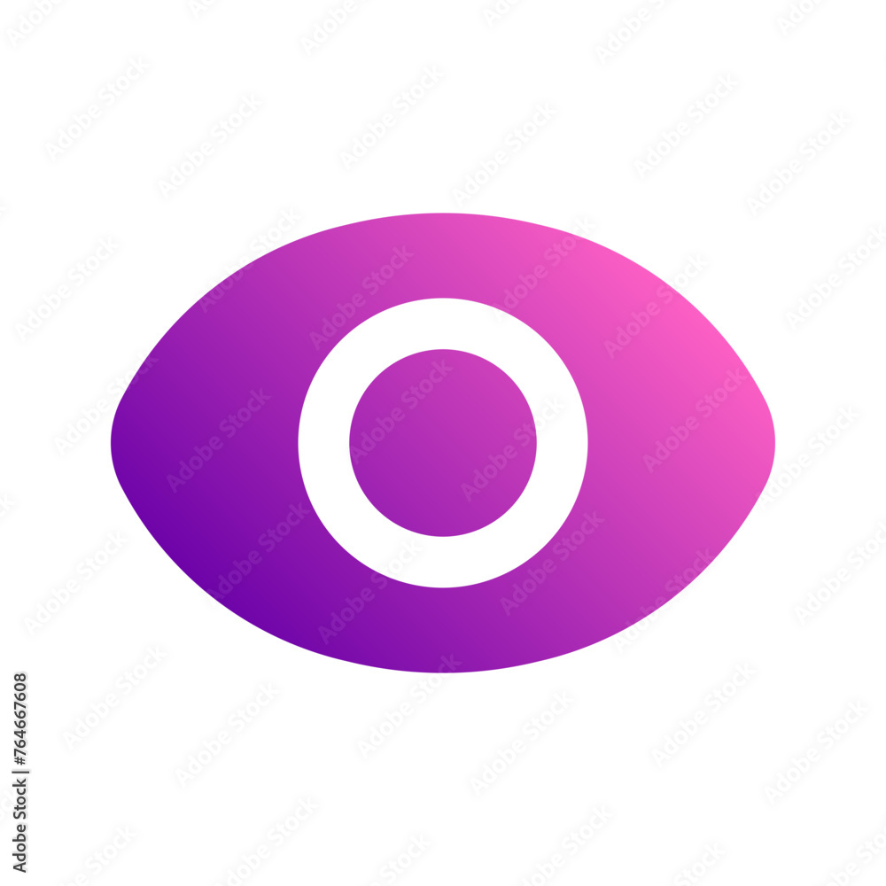vision gradient icon vision gradient icon