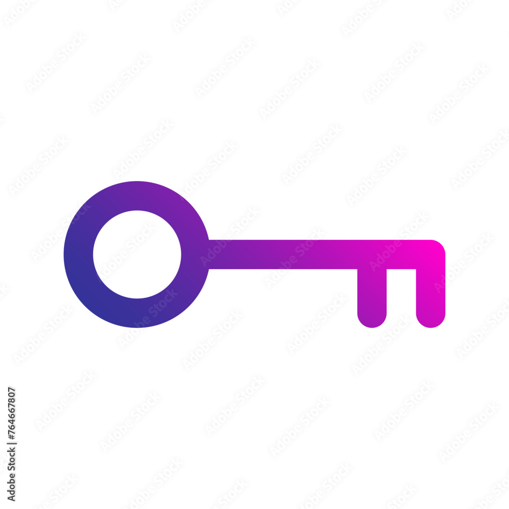 key gradient icon key gradient icon