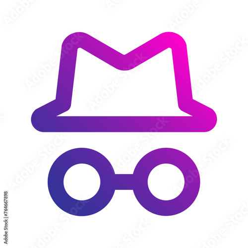 spyware gradient icon