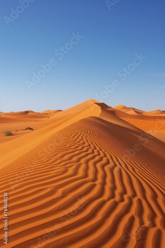 sand dunes in desert