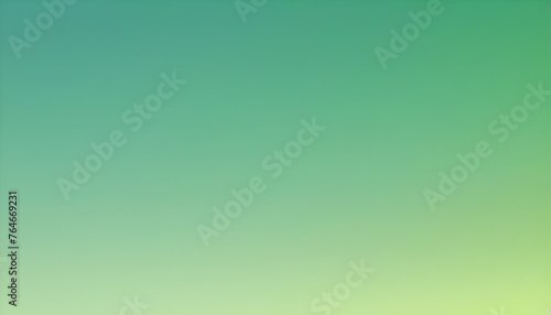 Beautiful green color gradient background photo