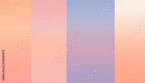 Abstract minimalist pantone inspired color very peri with peach fuzz ambient gradient wallpaper