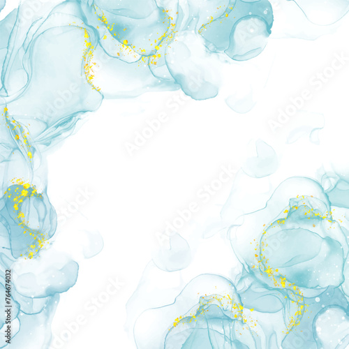 decorative hand painted alcohol ink background 