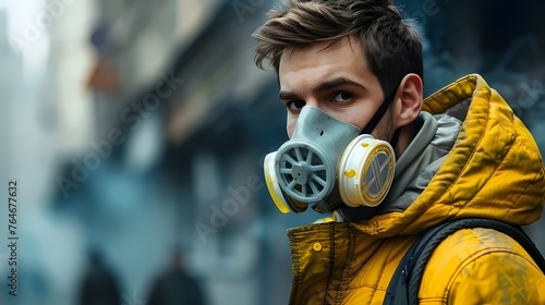 traveler wearing a mask, ep...