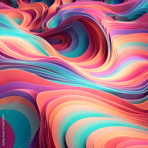 abstract colorful background with lines