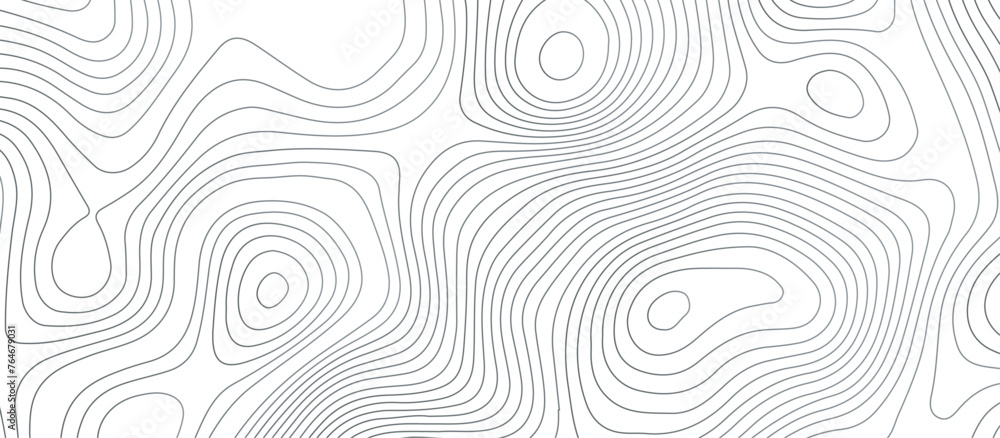 Topographic map background geographic line map pattern .panorama view gray color wave curve lines .geographic mountain relief abstract grid .the concept map of a conditional geography map .