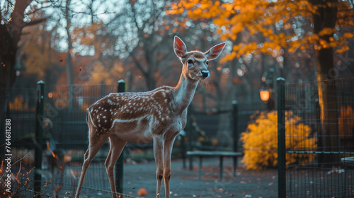 young deer in the park © Irina