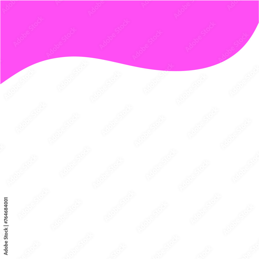 pink dividing shapes and corners for websites. Curve Line, circle, wave divider for Page Up or Down. Header frame