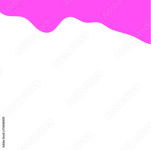 pink dividing shapes and corners for websites. Curve Line, circle, wave divider for Page Up or Down. Header frame © Firman