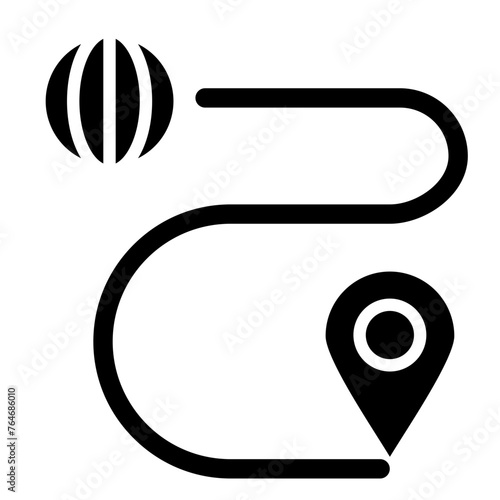 Location glyph icon