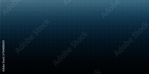 futuristic dotted blue and black background, new blue background with dots © Aleksandar