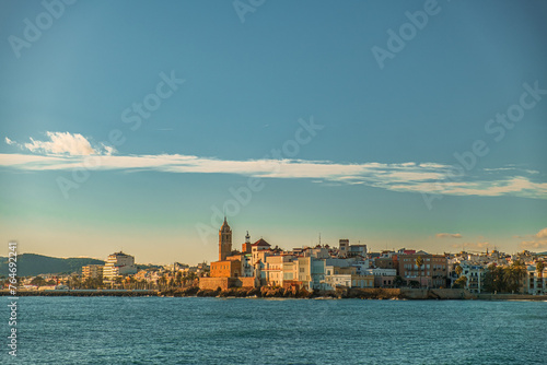 Sitges in the morning lights © Diana