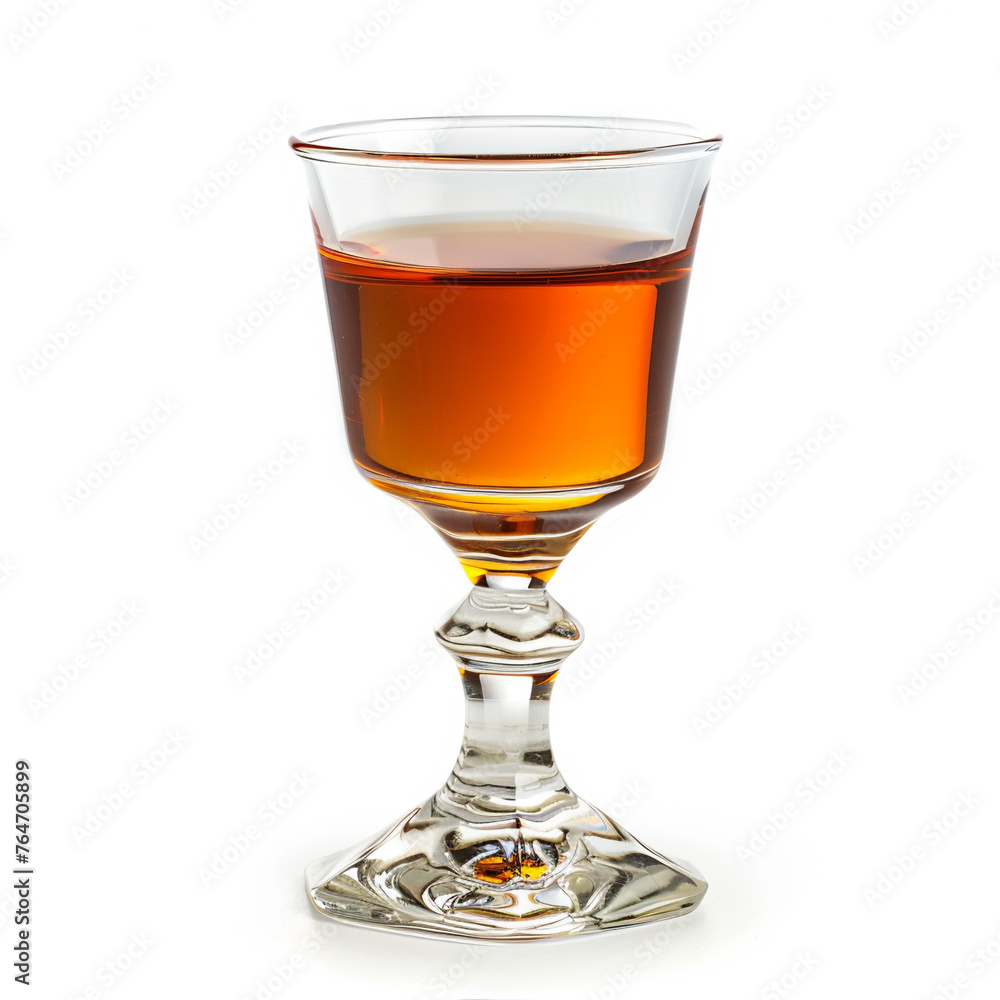 Extreme front view of a Sazerac cocktail, AI Generative. Extreme front view of a Sazerac cocktail, AI Generative.