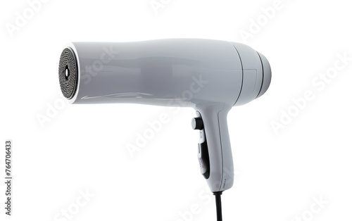 Ionic Hair Dryer Isolated on Transparent Background