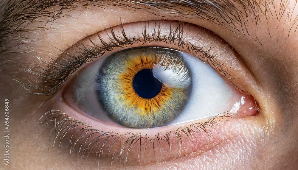 Fototapeta premium close up of a female eye