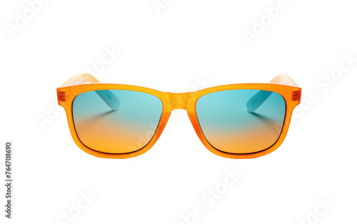 Chic Cat Eye Sunglasses Isolated on Transparent Background