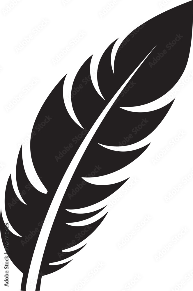 Elegant Feather Icon Vector Logo Elegance Unleashed Minimalist Feather Design Crafting Symbolic Minimalist Logos Elegant Feather Icon Vector Logo Elegance Unleashed Minimalist Feather Design Crafting Symbolic Minimalist Logos