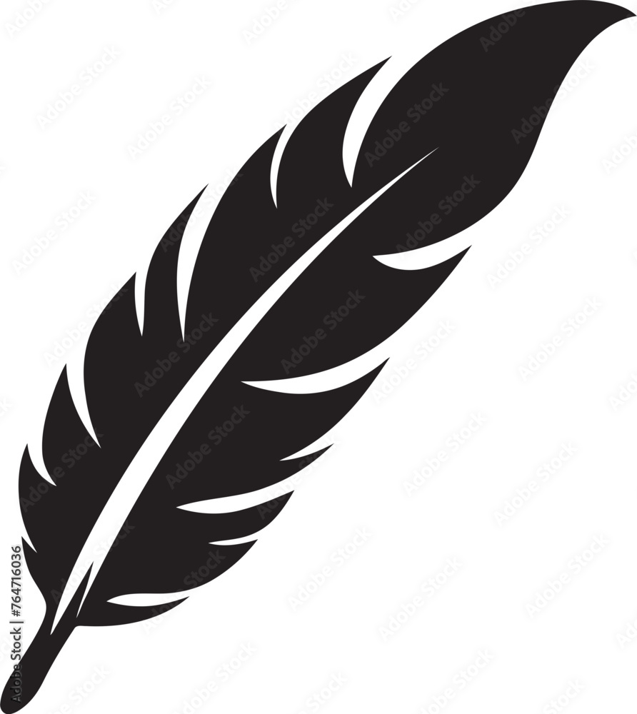 Elegant Feather Symbol Minimalistic Logo Design Minimalist Feather Emblem Contemporary Logo Concept Elegant Feather Symbol Minimalistic Logo Design Minimalist Feather Emblem Contemporary Logo Concept