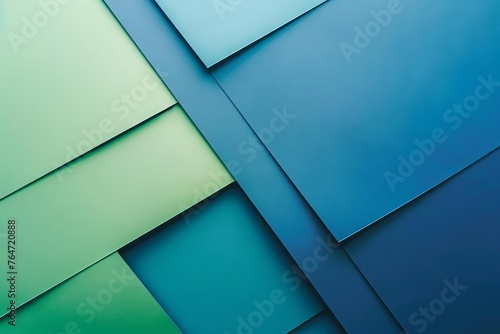 Minimalistic Abstract Blue and Green Gradient Background  Modern Design