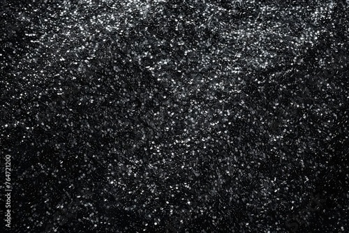Monochromatic Grainy Noise Texture Gradient Background, Abstract Black and Gray Design Element