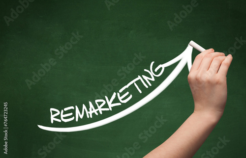 Wallpaper Mural Hand drawing business concept concept Torontodigital.ca